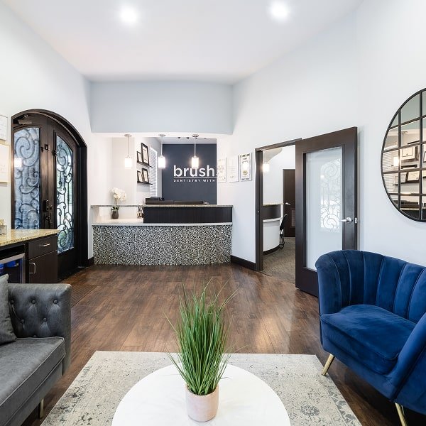 brush365 Frisco studio waiting room