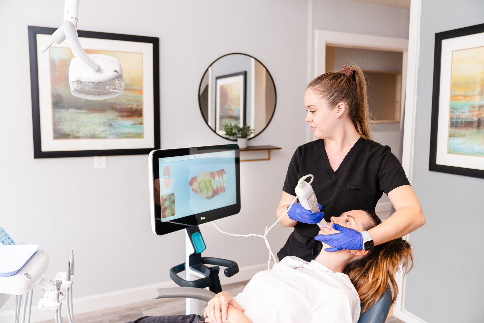 brush365 Allen studio waiting room